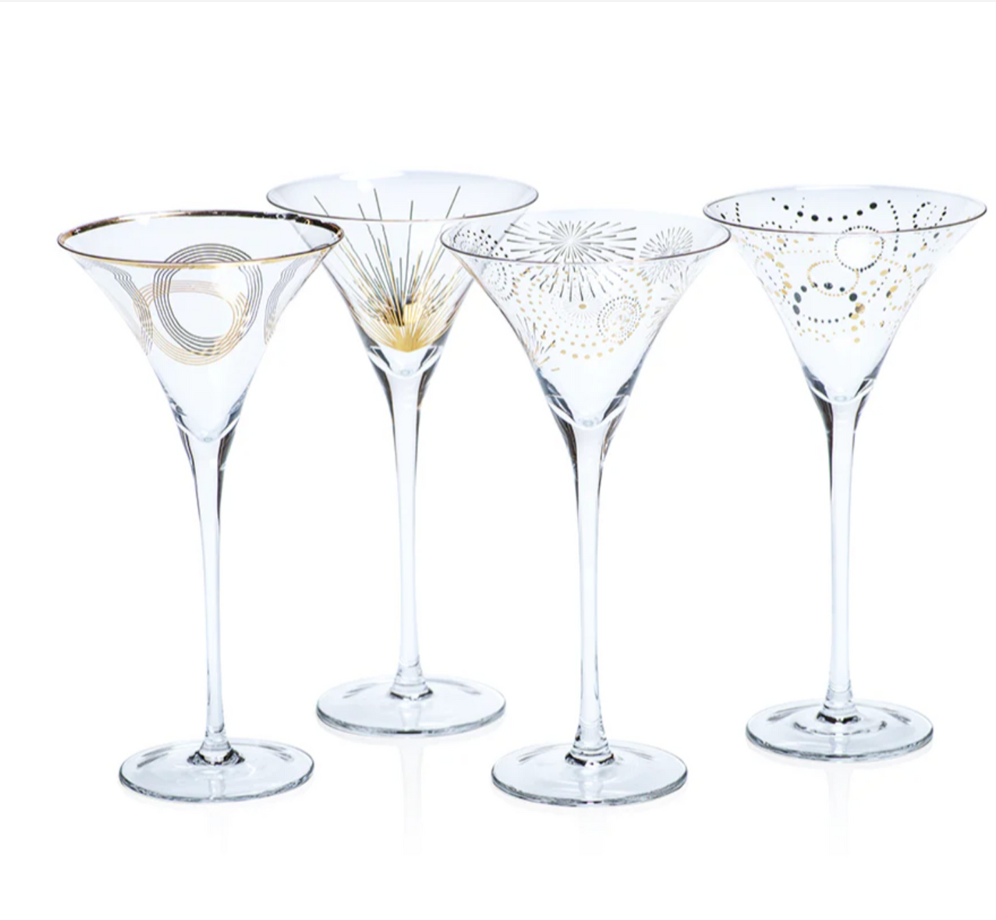 Celebration Martini Glass Set of 4