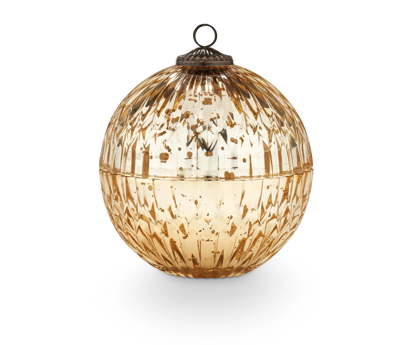 Gold Mercury Ornament Candle