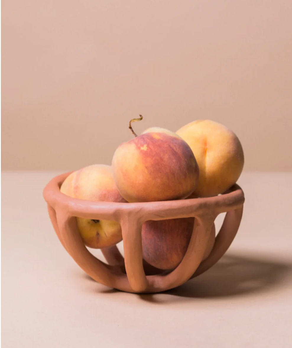 Prong Fruit bowl - Terracota (small)