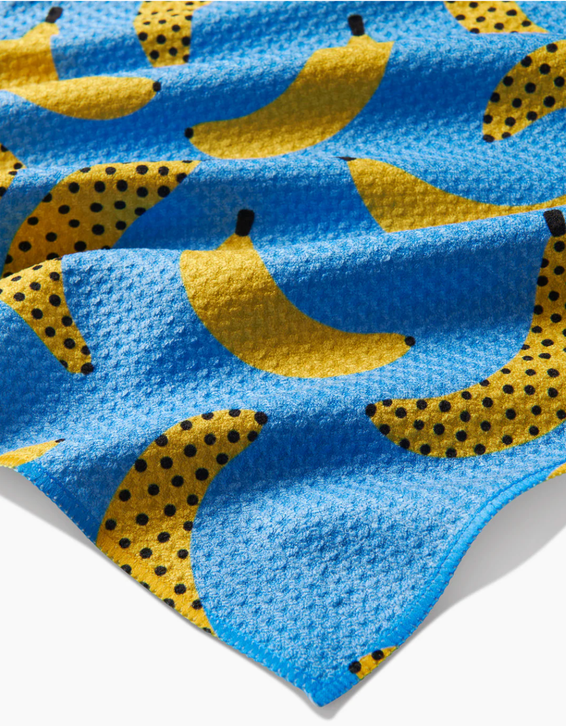 Blue Bananas Tea Towel