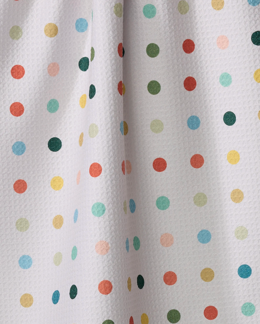 Retro Dot Tea Towel