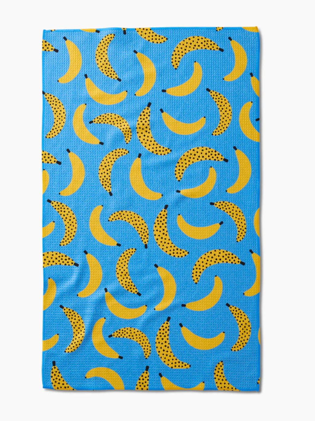 Blue Bananas Tea Towel