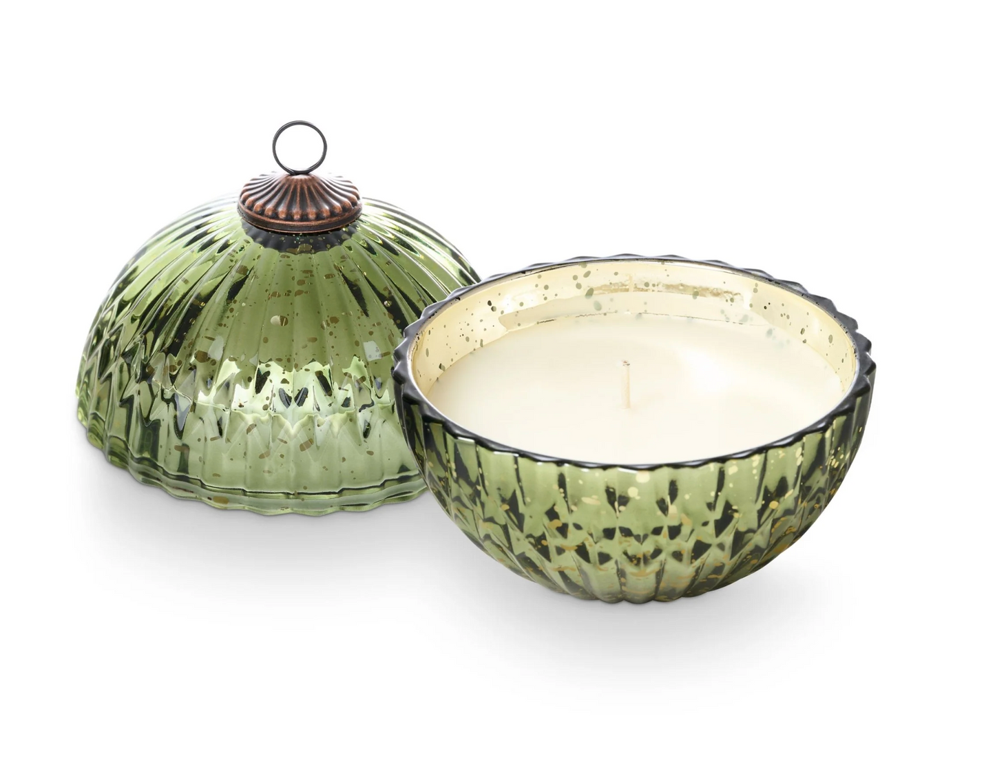 Green Mercury Ornament Candle