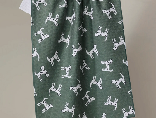 Dalmation Dogs Tea Towel