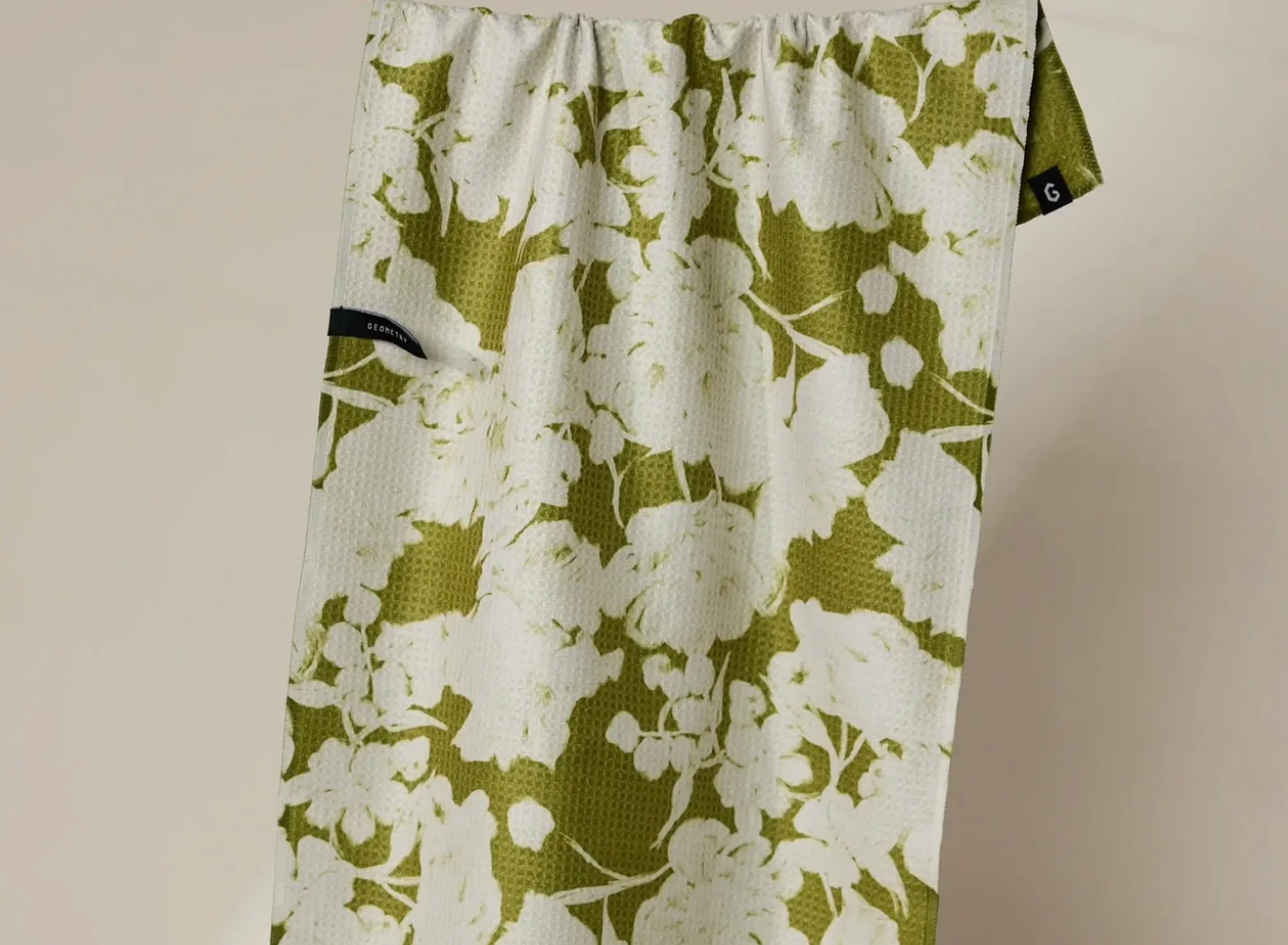 Sweet Green Double-Sided Tea Towel