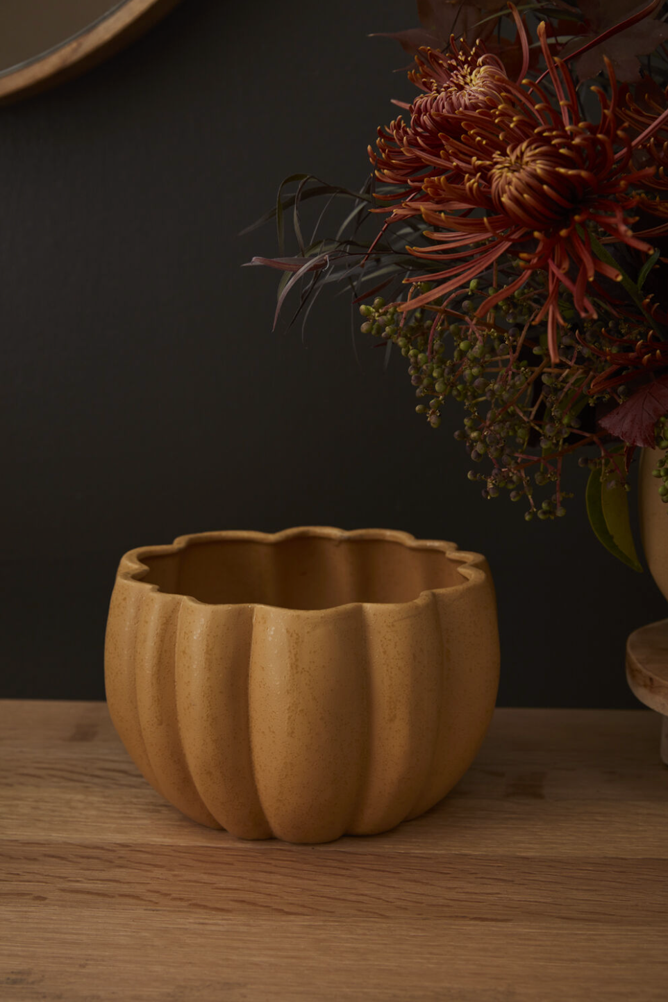 Spiced Pumpkin Pot (Ochre)