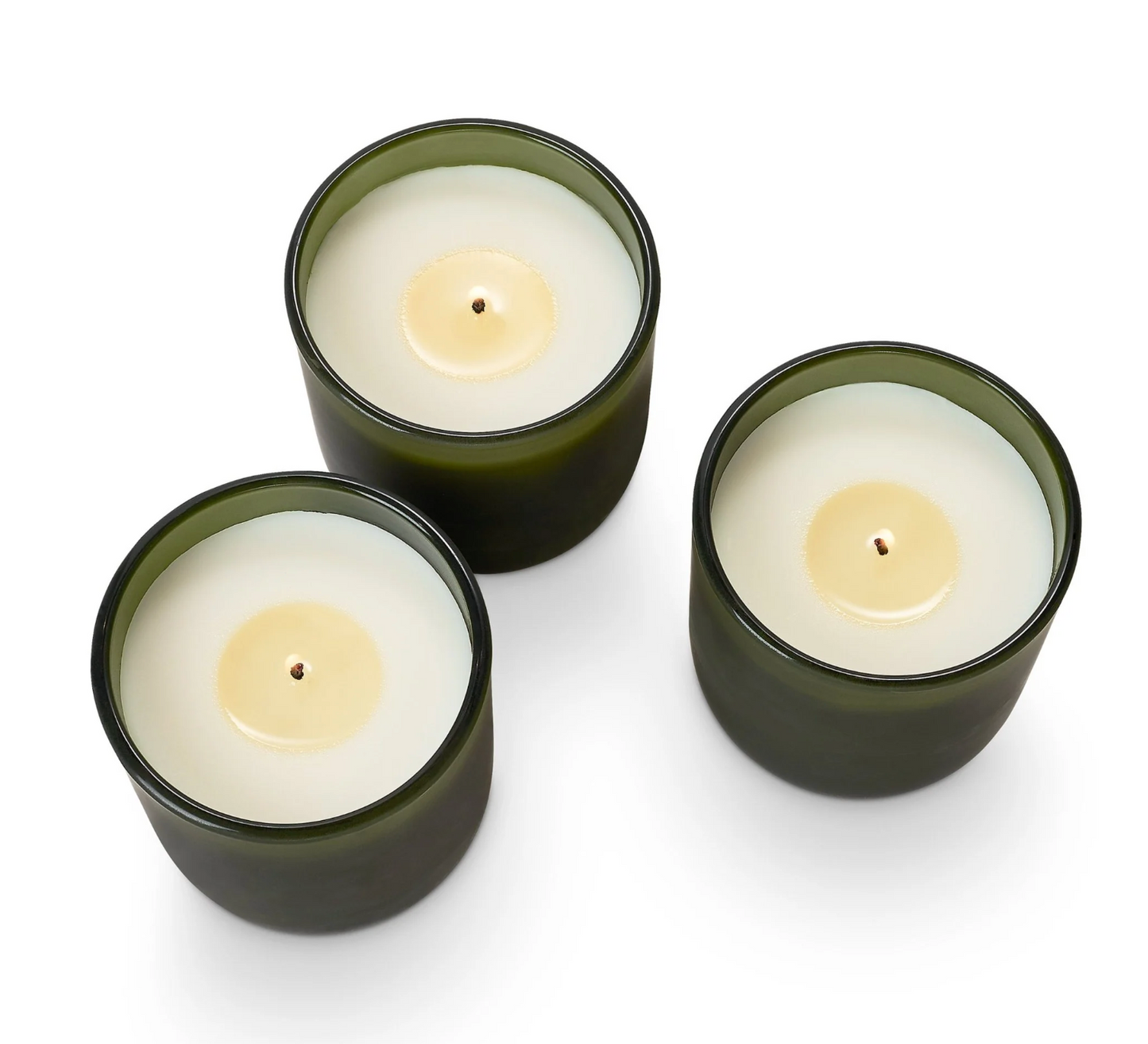 Green Candle Trio Gift Set