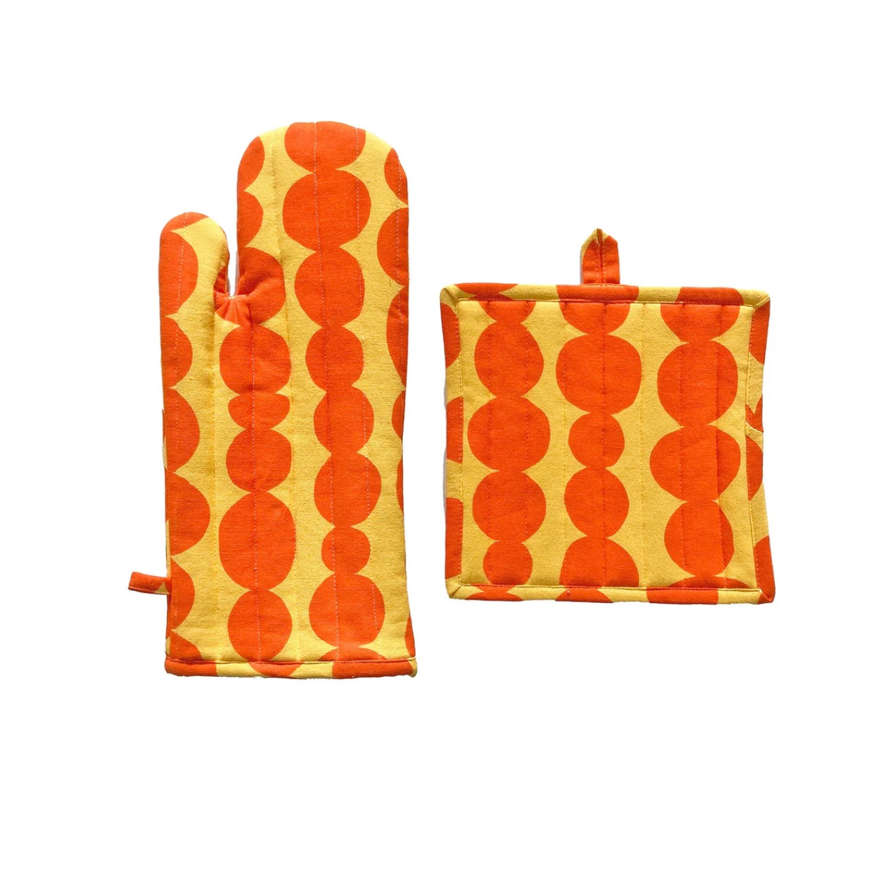 Oven Mitt & Potholder Set