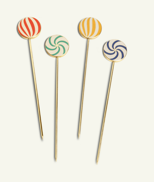Candy Crush Cocktail Picks (Set of 4)