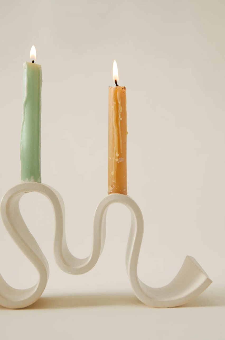 Wyat Candelabra - Cream