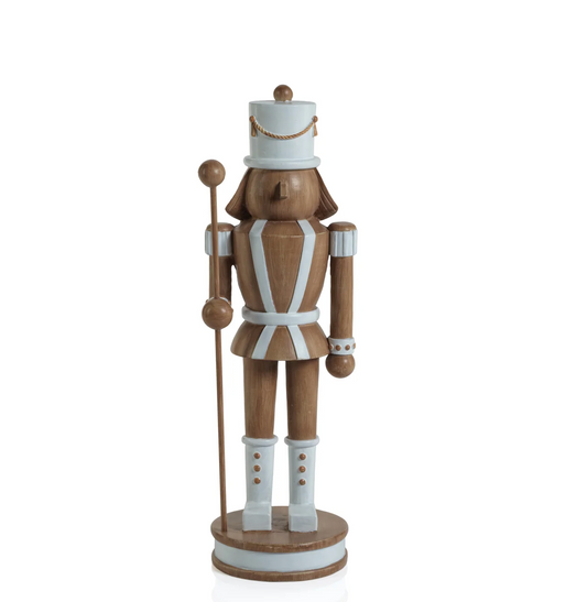 Decorative Nutcracker with Pole - Brown