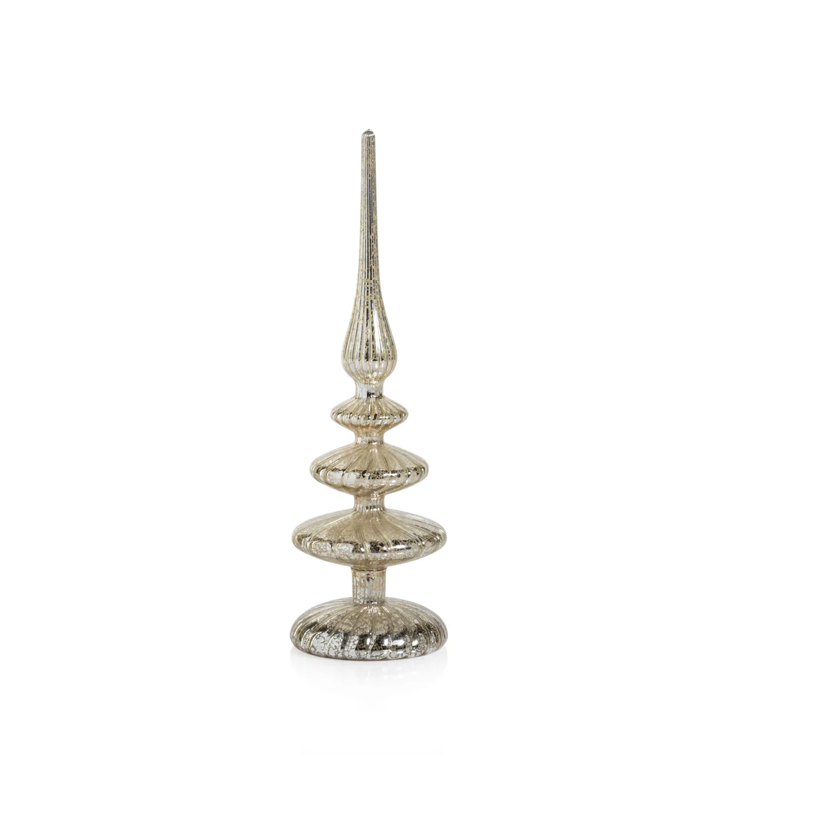 Aprica LED Finial - Antique Silver - 11.5 in