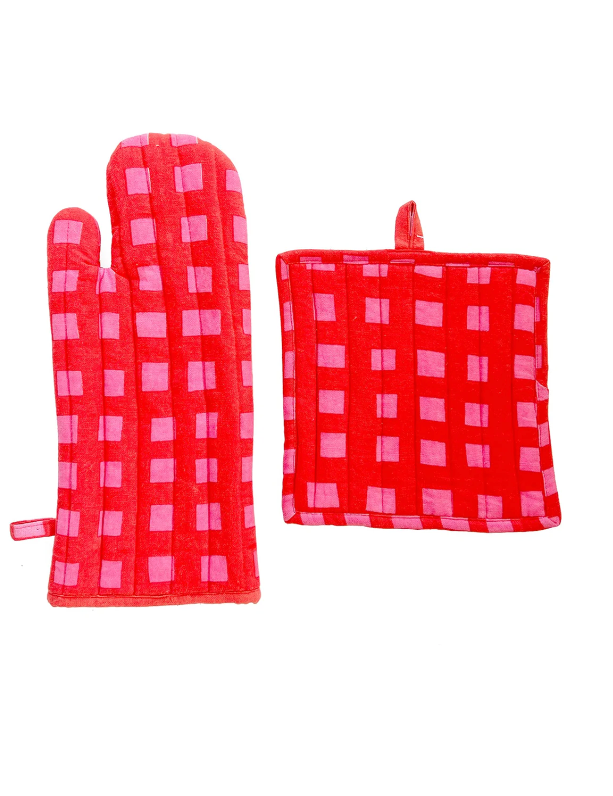Oven Mitt & Potholder Set