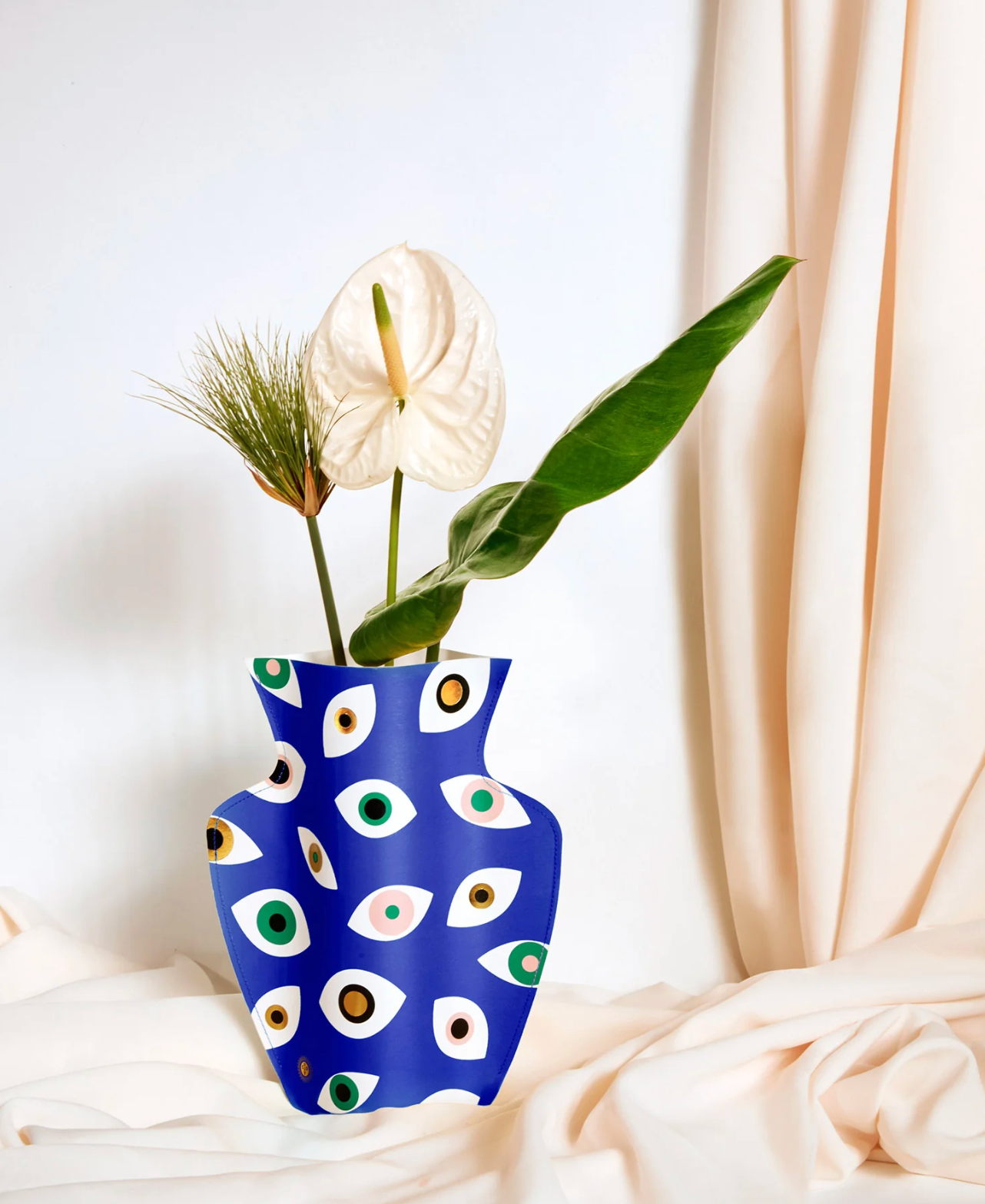 Nazar Paper Vase Blue